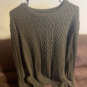 Green Large sweater stylish